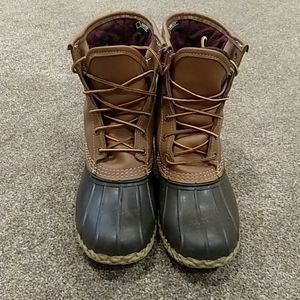LLBean Duck Boots Size 8